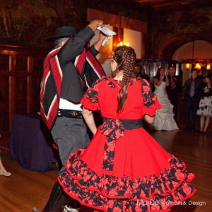 Fiestas Patrias Dancing Cueca