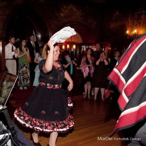 Fiestas Patrias Dancing Cueca