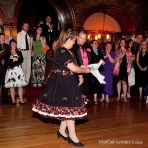 Fiestas Patrias Dancing Cueca